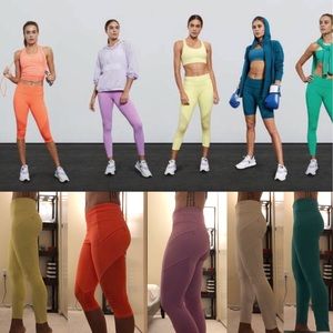 Athleta Contender Series Green Leggings Size S